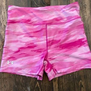 Under Armour shorts pink size small